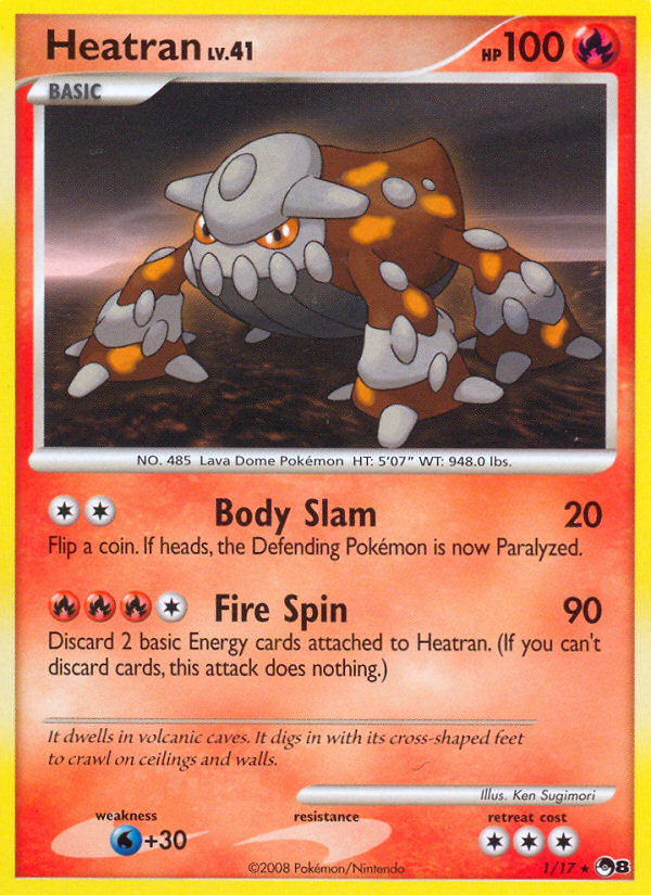 Heatran (1/17) [POP Series 8] | Cracking-Singles