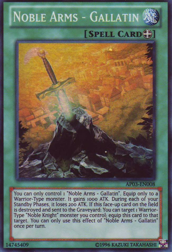 Noble Arms - Gallatin [AP03-EN008] Super Rare | Cracking-Singles