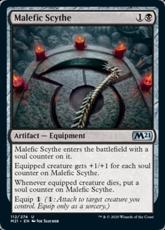 Malefic Scythe [Core Set 2021] | Cracking-Singles