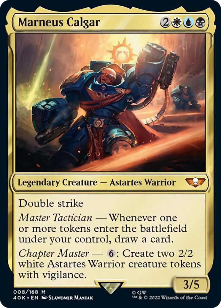 Marneus Calgar (Surge Foil) [Universes Beyond: Warhammer 40,000] | Cracking-Singles