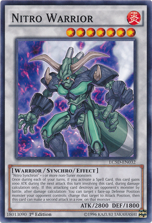 Nitro Warrior [LC5D-EN032] Common | Cracking-Singles