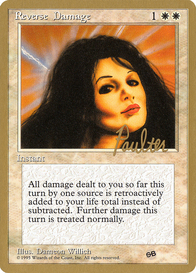 Reverse Damage (Preston Poulter) (SB) [Pro Tour Collector Set] | Cracking-Singles