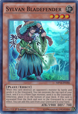Sylvan Bladefender [MP14-EN186] Super Rare | Cracking-Singles