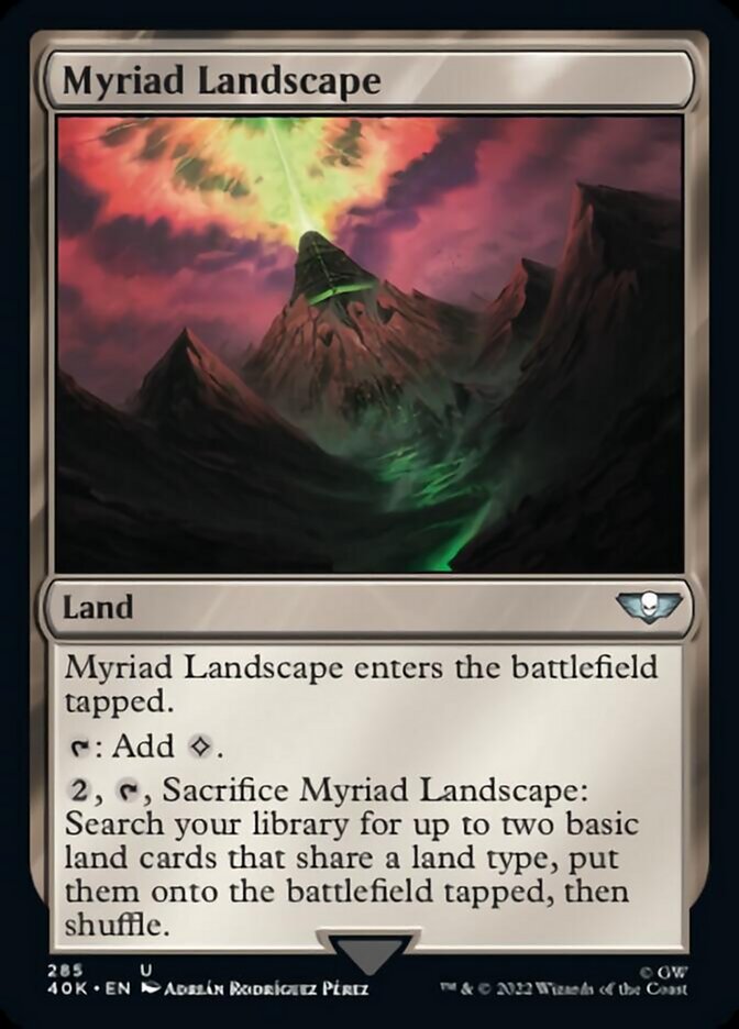 Myriad Landscape [Universes Beyond: Warhammer 40,000] | Cracking-Singles