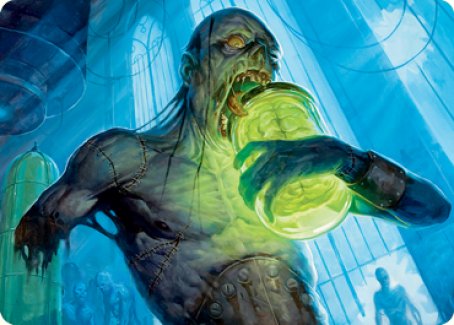 Larder Zombie Art Card [Innistrad: Midnight Hunt Art Series] | Cracking-Singles