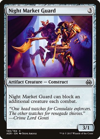 Night Market Guard [Aether Revolt] | Cracking-Singles