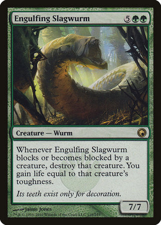 Engulfing Slagwurm [Scars of Mirrodin] | Cracking-Singles