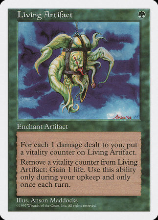 Living Artifact [Fifth Edition] | Cracking-Singles