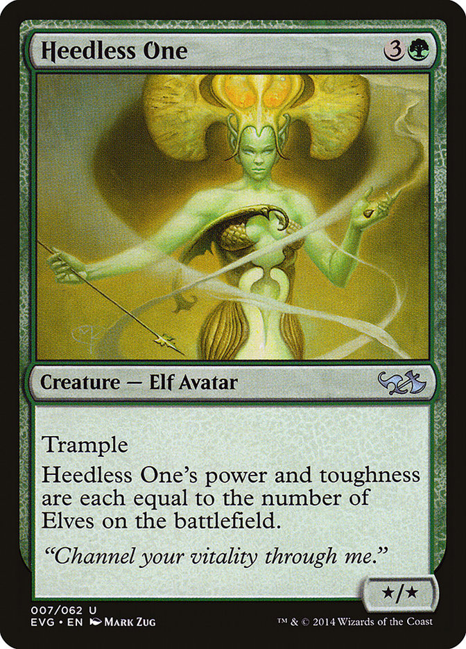 Heedless One (Elves vs. Goblins) [Duel Decks Anthology] | Cracking-Singles