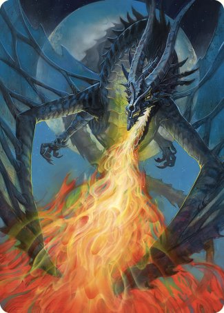 Balefire Dragon Art Card [Commander Masters Art Series] | Cracking-Singles