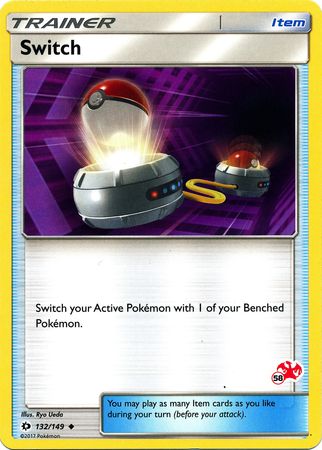 Switch (132/149) (Charizard Stamp #58) [Battle Academy 2020] | Cracking-Singles