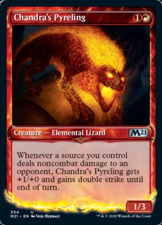 Chandra's Pyreling (Showcase) [Core Set 2021] | Cracking-Singles