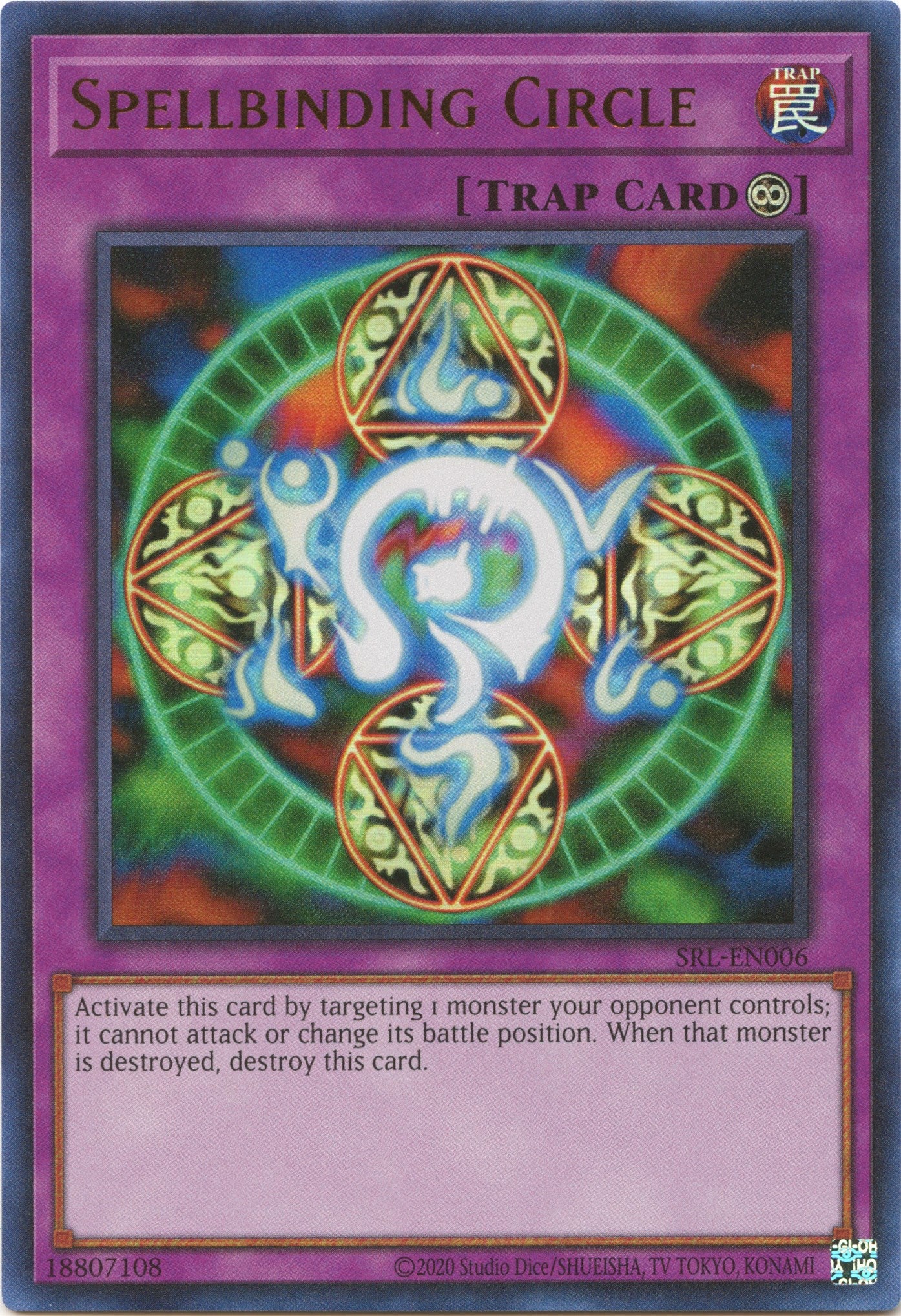 Spellbinding Circle (25th Anniversary) [SRL-EN006] Ultra Rare | Cracking-Singles