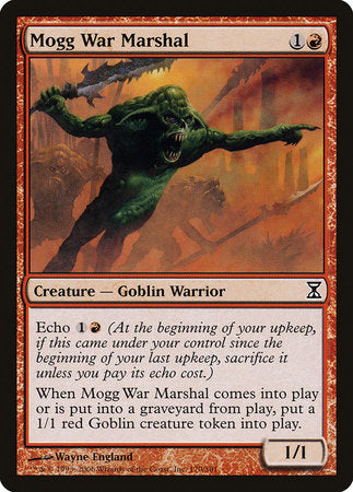 Mogg War Marshal [Time Spiral] | Cracking-Singles