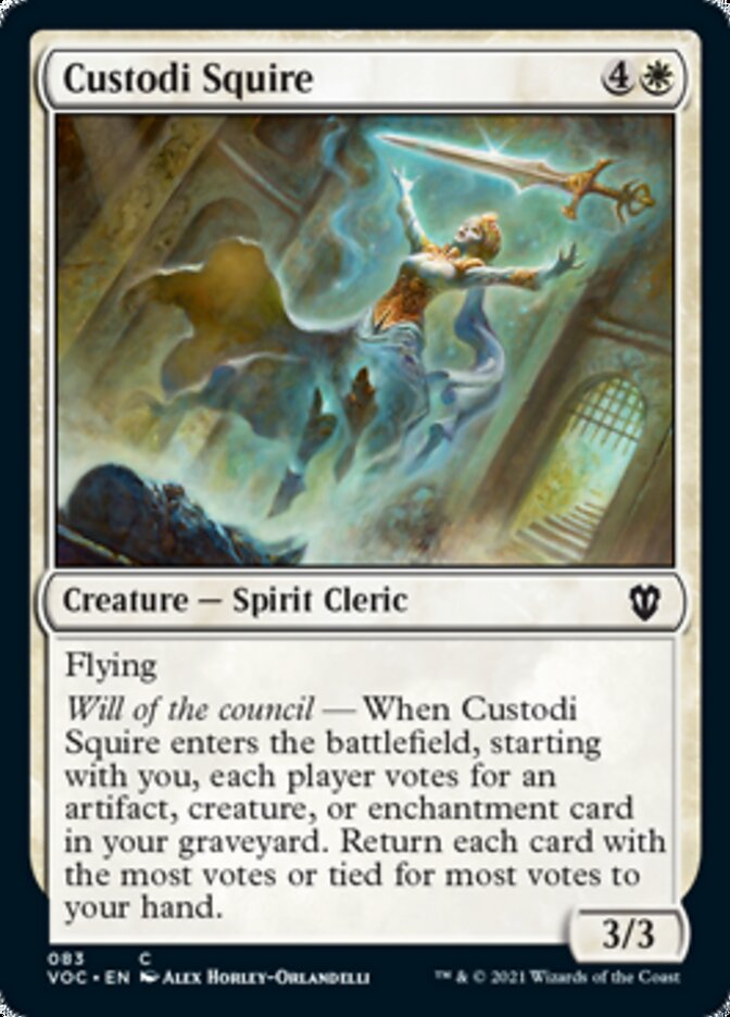 Custodi Squire [Innistrad: Crimson Vow Commander] | Cracking-Singles
