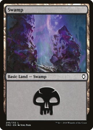Swamp (295) [Commander Anthology Volume II] | Cracking-Singles