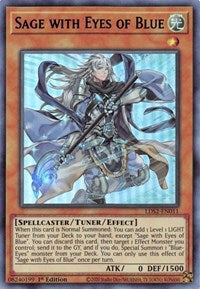 Sage with Eyes of Blue (Blue) [LDS2-EN011] Ultra Rare | Cracking-Singles