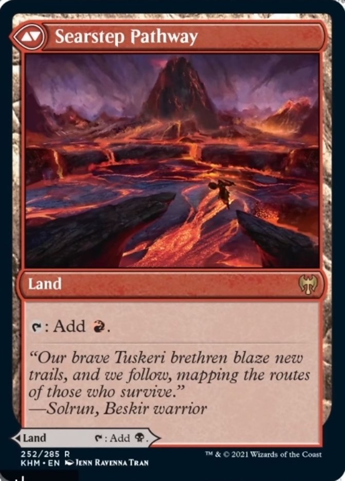 Blightstep Pathway // Searstep Pathway [Kaldheim] | Cracking-Singles