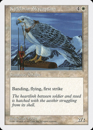 Kjeldoran Skycaptain [Fifth Edition] | Cracking-Singles