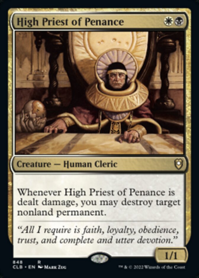 High Priest of Penance [Commander Legends: Battle for Baldur's Gate] | Cracking-Singles