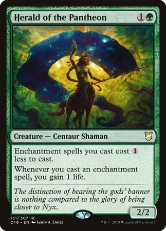 Herald of the Pantheon [Commander 2018] | Cracking-Singles