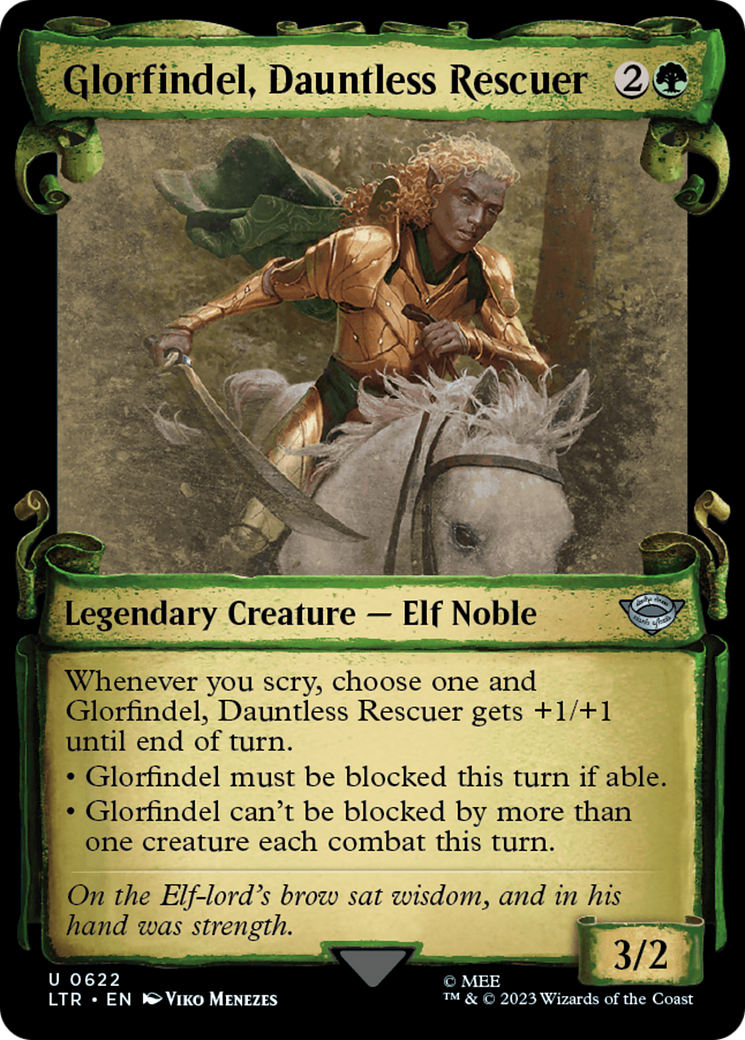 Glorfindel, Dauntless Rescuer [The Lord of the Rings: Tales of Middle-Earth Showcase Scrolls] | Cracking-Singles