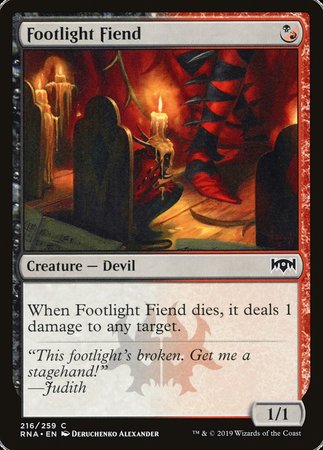 Footlight Fiend [Ravnica Allegiance] | Cracking-Singles