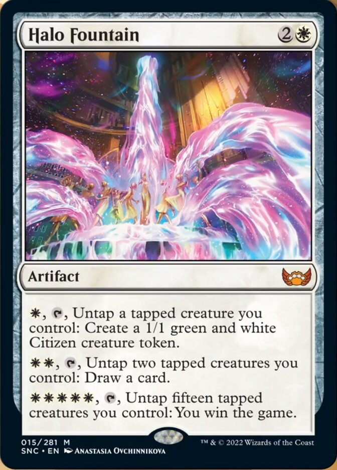 Halo Fountain [Streets of New Capenna] | Cracking-Singles