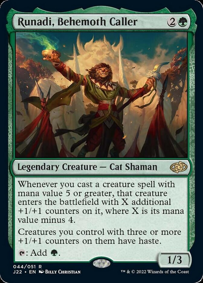 Runadi, Behemoth Caller [Jumpstart 2022] | Cracking-Singles