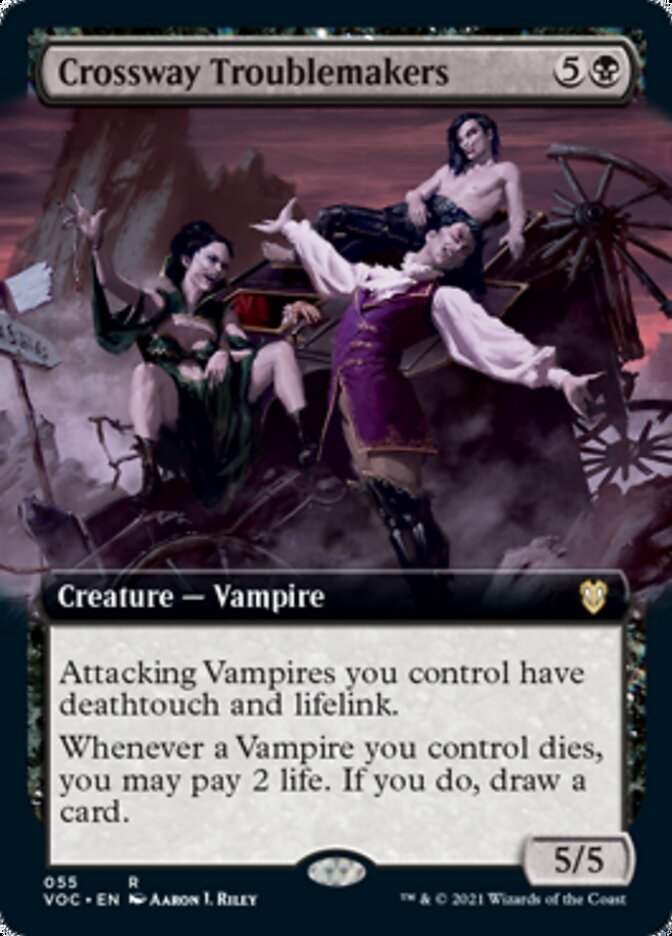 Crossway Troublemakers (Extended) [Innistrad: Crimson Vow Commander] | Cracking-Singles