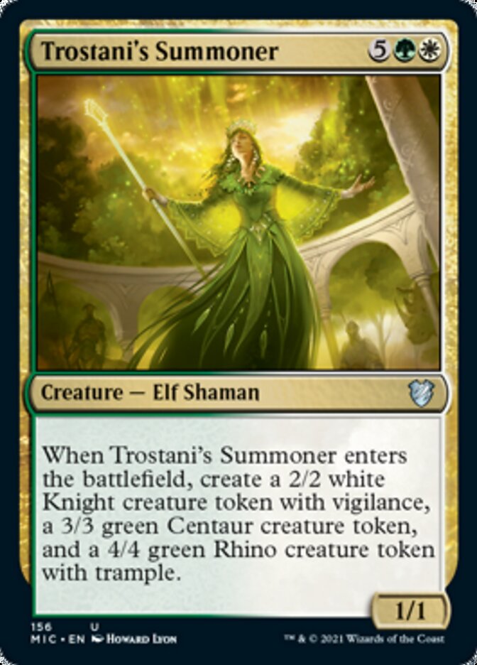 Trostani's Summoner [Innistrad: Midnight Hunt Commander] | Cracking-Singles