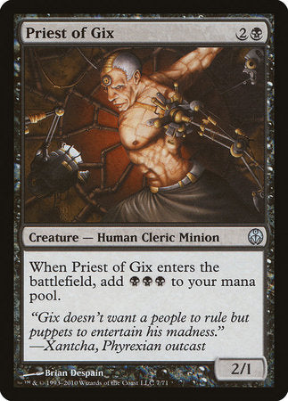 Priest of Gix [Duel Decks: Phyrexia vs. the Coalition] | Cracking-Singles