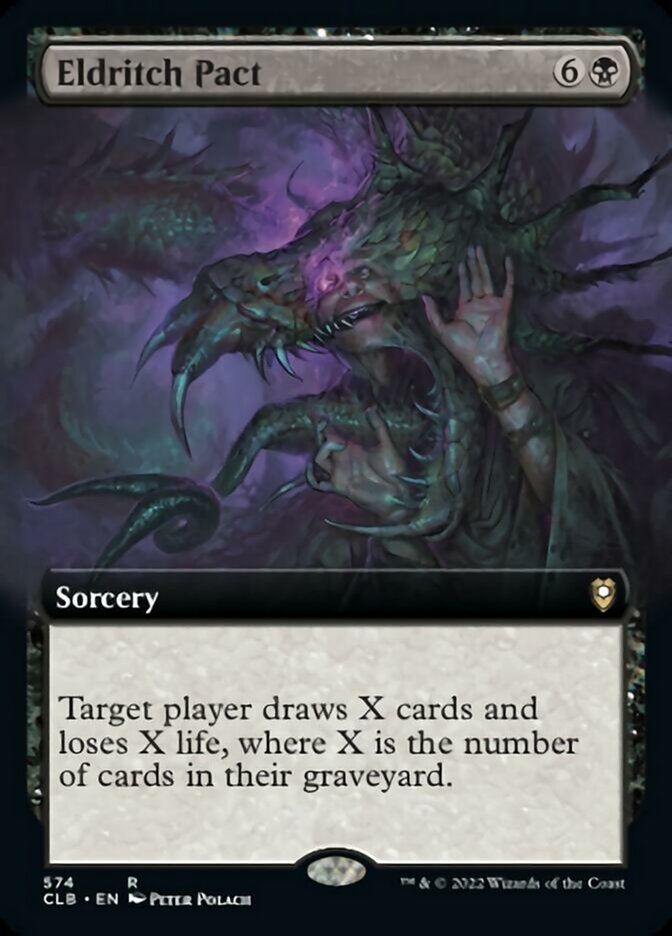 Eldritch Pact (Extended Art) [Commander Legends: Battle for Baldur's Gate] | Cracking-Singles