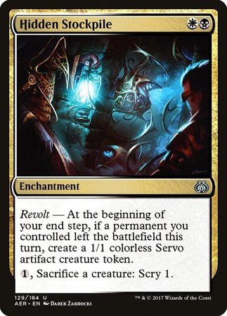 Hidden Stockpile [Aether Revolt] | Cracking-Singles