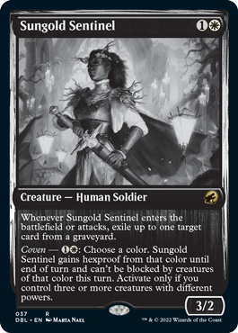 Sungold Sentinel [Innistrad: Double Feature] | Cracking-Singles