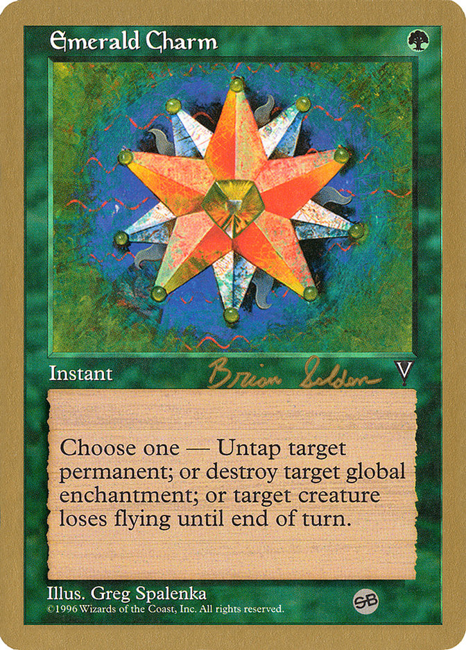 Emerald Charm (Brian Selden) (SB) [World Championship Decks 1998] | Cracking-Singles