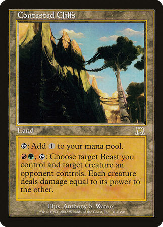 Contested Cliffs [Onslaught] | Cracking-Singles