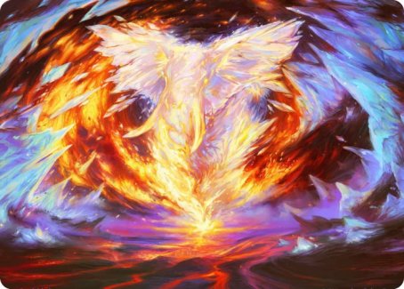 Magma Opus Art Card [Strixhaven: School of Mages Art Series] | Cracking-Singles
