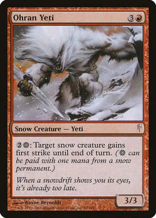 Ohran Yeti [Coldsnap] | Cracking-Singles