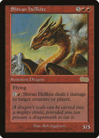 Shivan Hellkite [Urza's Saga] | Cracking-Singles