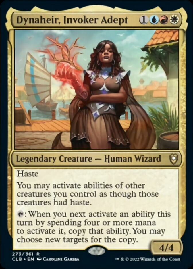 Dynaheir, Invoker Adept [Commander Legends: Battle for Baldur's Gate] | Cracking-Singles
