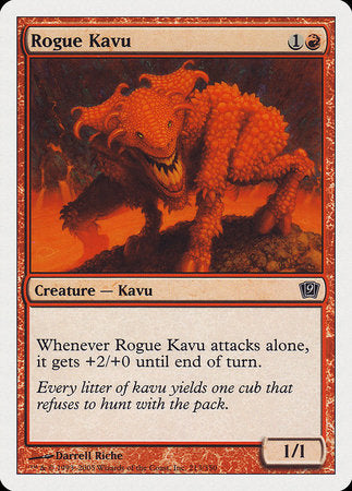 Rogue Kavu [Ninth Edition] | Cracking-Singles