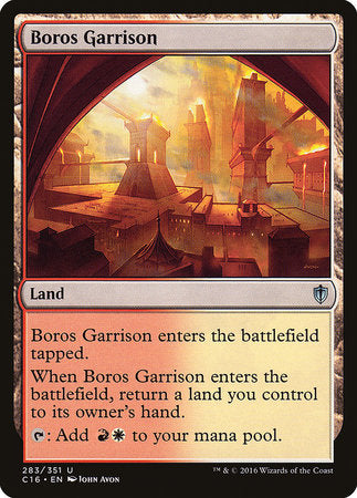 Boros Garrison [Commander 2016] | Cracking-Singles