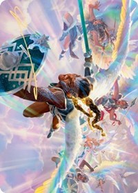 Starnheim Unleashed Art Card (Gold-Stamped Signature) [Kaldheim: Art Series] | Cracking-Singles