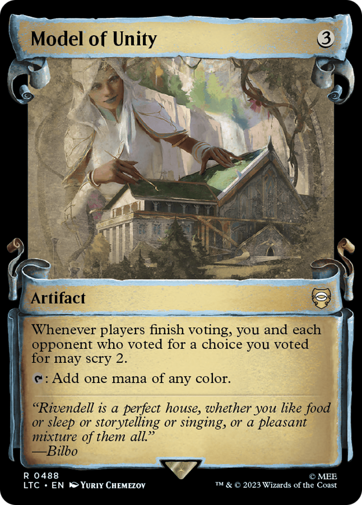 Model of Unity [The Lord of the Rings: Tales of Middle-Earth Commander Showcase Scrolls] | Cracking-Singles