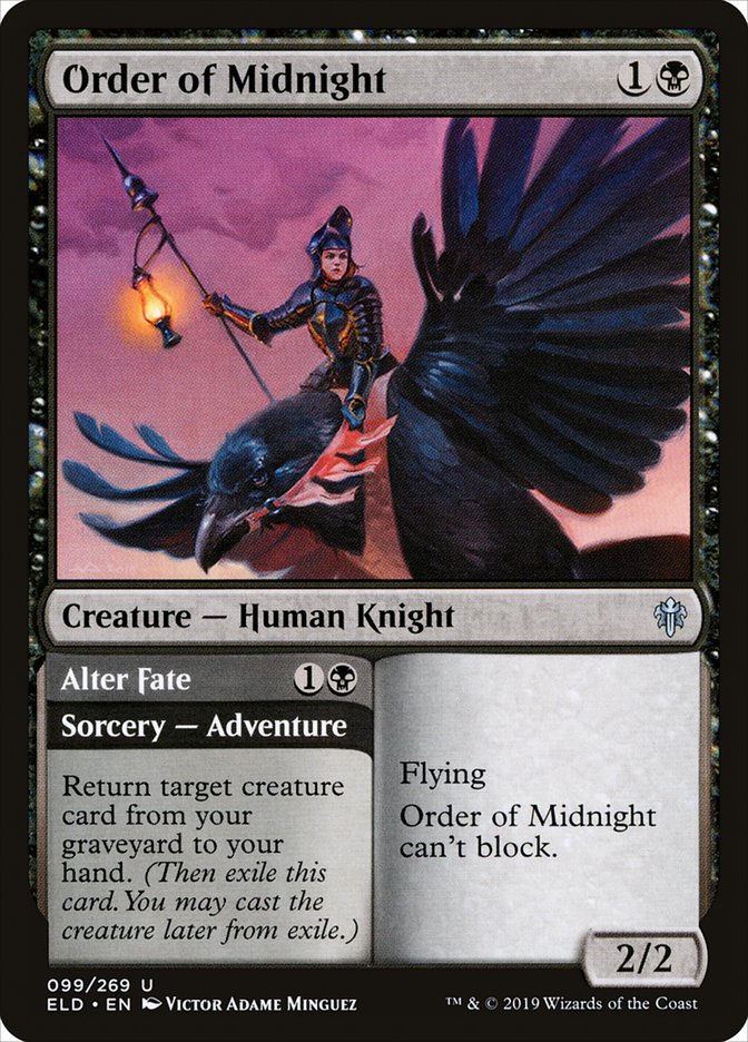 Order of Midnight // Alter Fate [Throne of Eldraine] | Cracking-Singles