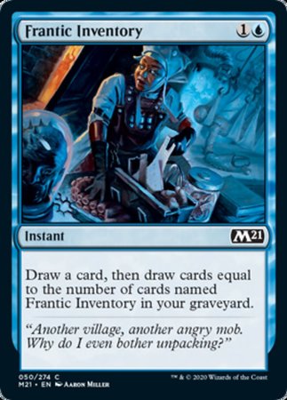 Frantic Inventory [Core Set 2021] | Cracking-Singles