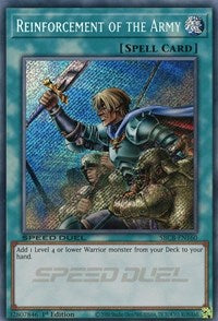 Reinforcement of the Army (Secret) [SBCB-EN160] Secret Rare | Cracking-Singles