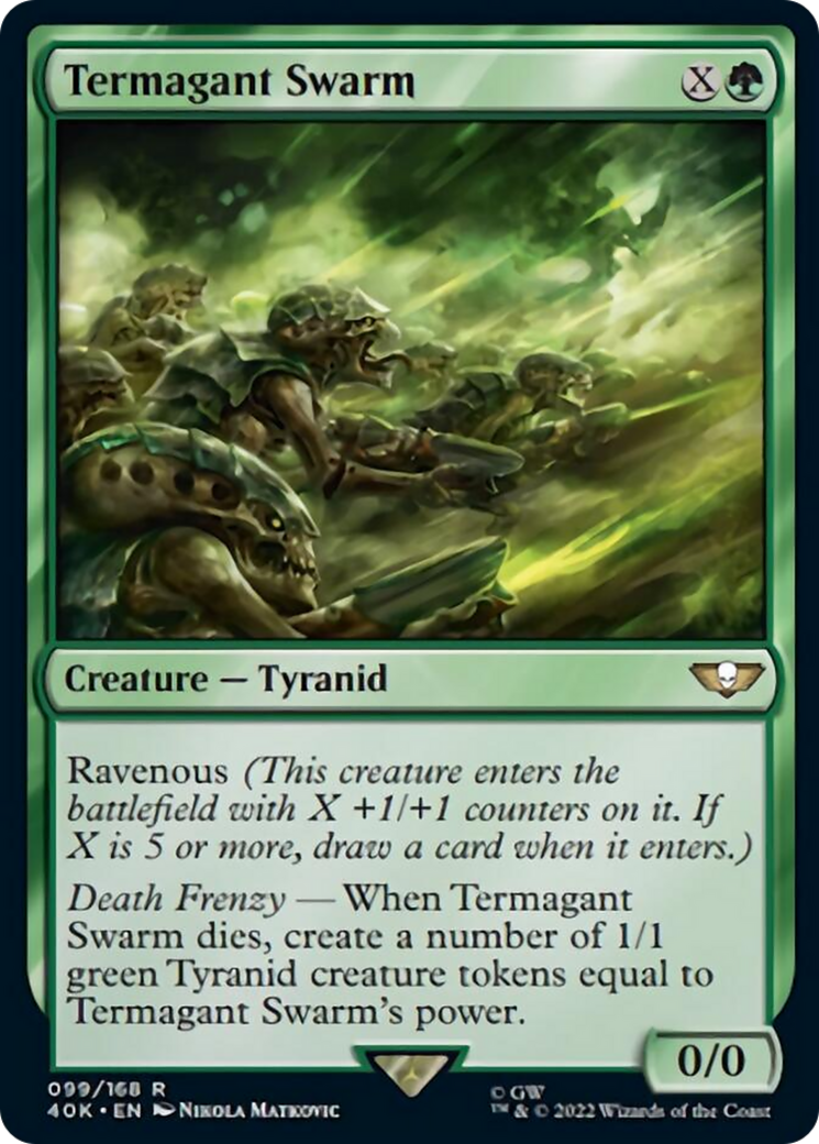 Termagant Swarm (Surge Foil) [Universes Beyond: Warhammer 40,000] | Cracking-Singles
