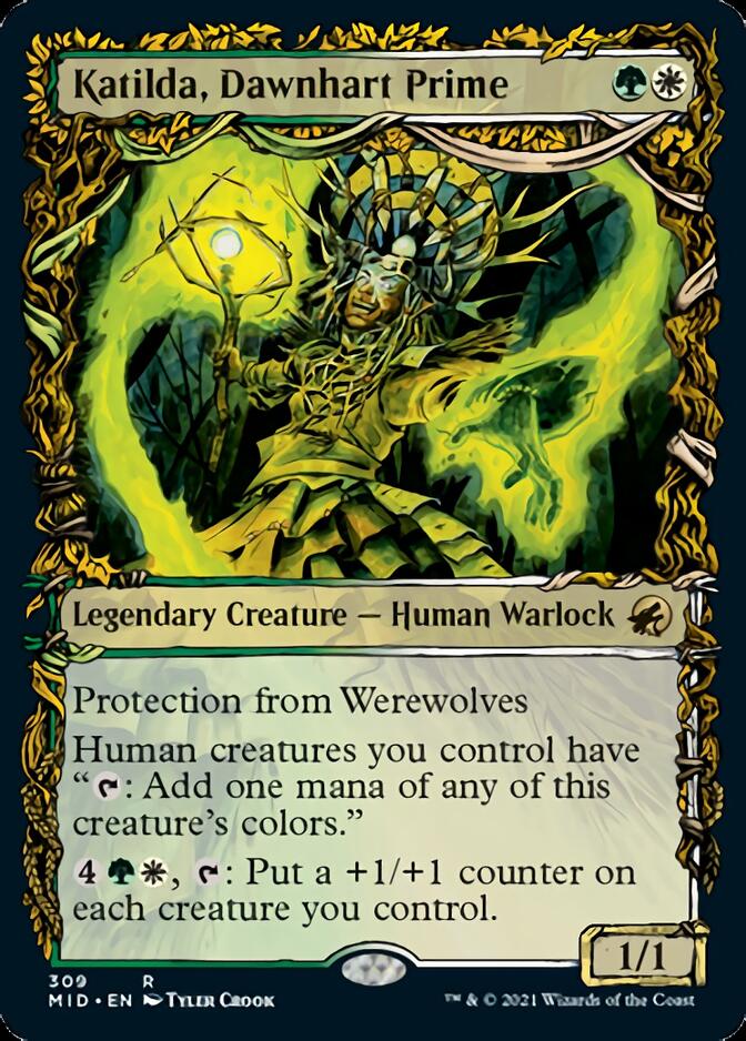 Katilda, Dawnhart Prime (Showcase Equinox) [Innistrad: Midnight Hunt] | Cracking-Singles